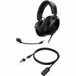 HyperX 727A8AA Cloud III Gaming Headset 3.5mm/USB 2.0 Wired 4' Cable Uni-Directional Noise Cancelling Microphone