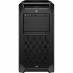 HP Z8 Fury G5 Workstation - 1 x Intel Xeon Dodeca-core (12 Core) w5-3425 3.20 GHz - 16 GB DDR5 SDRAM RAM - 512 GB SSD - Tower - Black - Intel W790 Chip - Windows 11 Pro - Serial ATA/600