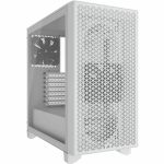 Corsair AIRFLOW Computer Case - Mid-tower - White - Tempered Glass