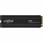 Crucial CT4000T700SSD5 T700 4TB PCIe Gen5 NVMe M.2 Solit State Drive with Heatsink 12400 MB/s Reads 11800 MB/s Writes
