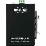 Tripp Lite 5-Port Unmanaged Industrial Ethernet Switch - 10/100 Mbps  Ruggedized  -40&deg; to 75&deg;C  EIP QoS  DIN/Wall Mount - 5 Ports - Gigabit Ethernet - 10/100/1000Base-T - TAA Co
