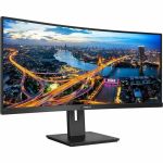 Philips B-Line 346B1C 34in Class UW-QHD Curved Screen LED Monitor - 21:9 - Textured Black - 34in Viewable - Vertical Alignment (VA) - WLED Backlight - 3440 x 1440 - 16.7 Million Colors