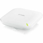 ZYXEL NWA90AX Pro Dual Band IEEE 802.11a/g/n/ac/ax 2.34 Gbit/s Wireless Access Point - 2.40 GHz  5 GHz - MIMO Technology - 1 x Network (RJ-45) - 2.5 Gigabit Ethernet - PoE Ports - Plate