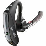 Poly Voyager 5200 USB-A Office Headset TAA - Siri  Google Assistant - Mono - USB Type A  RJ-11 - Wired/Wireless - Bluetooth - 250 ft - 32 Ohm - 100 Hz - 20 kHz - Over-the-ear - Monaural
