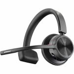 Poly Bluetooth Office Headset - Microsoft Teams Certification - Mono - USB Type A  USB Type C - Wired/Wireless - Bluetooth - 164 ft - 20 Hz - 20 kHz - Over-the-head - Monaural - Ear-cup
