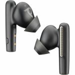 Poly Voyager Free 60 UC Earset - Siri  Google Assistant - Stereo - True Wireless - Bluetooth - 98.4 ft - 20 Hz - 20 kHz - Earbud - Binaural - In-ear - Carbon Black