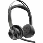 Poly Voyager Focus 2 Headset - Microsoft Teams Certification - Stereo - USB Type A - Wireless - Bluetooth - 20 Hz - 20 kHz - Over-the-head  On-ear - Binaural - Ear-cup - Noise Cancellin
