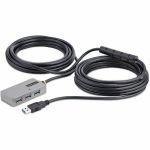 StarTech.com 33ft (10m) USB 3.2 Gen 1 5Gbps Active Cable with 4-Port USB Hub - USB 3.2 (Gen 1) Type A - 4 USB Port(s)