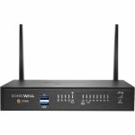 SonicWall TZ370w Network Security/Firewall Appliance - Intrusion Prevention - 8 Port - 10/100/1000Base-T - Gigabit Ethernet - 384 MB/s Firewall Throughput - Wireless LAN IEEE 802.11 a/b