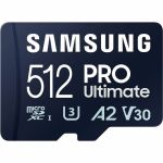 Samsung MB-MY512SA/AM 512GB PRO Ultimate UHS-ImicroSDXC Card with SD Adapter Max Writes 130MB/s Max Reads 200MB/s