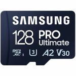 Samsung MB-MY128SA/AM 128GB PRO Ultimate UHS-ImicroSDXC Card with SD Adapter Max Writes 130MB/s Max Reads 200 MB/s
