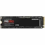 Samsung MZ-V9P4T0B/AM 990 PRO 4TB PCIe 4.0 NVMe Solid State Drive V-NAND TLC Up to 7450 MB/s Reads Up to 6900 MB/s Writes