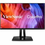 ViewSonic VP275-4K 27 Inch IPS 4K UHD Monitor Designed for Surface with advanced ergonomics  ColorPro 100% sRGB  60W USB C  HDMI and DisplayPort inputs or Home and Office - In-plane Swi