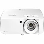 Optoma ZK450 3D DLP Projector - 16:9 - White - High Dynamic Range (HDR) - Front - 1080p - 30000 Hour Normal Mode - 300000:1 - 4200 lm - HDMI - USB - Network (RJ-45) - Conference Room  B