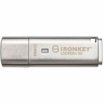 Kingston IronKey+ 50 256GB USB 3.2 (Gen 1) Type A Flash Drive - 256 GB - USB 3.2 (Gen 1) Type A - 145 MB/s Read Speed - 115 MB/s Write Speed - XTS-AES - TAA Compliant