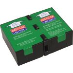 ABC RBC123 UPS Repacement Battery for APC - 7000 mAh - 12 V DC - Lead Acid - Maintenance-free/Sealed - Hot Pluggable - Hot Swappable - 3 Year Minimum Battery Life - 5 Year Maximum Batte