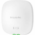 Aruba Instant On AP21 Dual Band IEEE 802.11ax 1.50 Gbit/s Wireless Access Point - Indoor - 2.40 GHz  5 GHz - MIMO Technology - 1 x Network (RJ-45) - Gigabit Ethernet - 10.90 W - Wall Mo