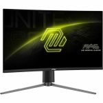 MSI MAG 27CQ6PF 27in Class WQHD Curved Screen Gaming LCD Monitor - 16:9 - Metallic Black - 27in Viewable - Rapid Vertical Alignment (VA) - 2560 x 1440 - 16.7 Million Colors - Adaptive S