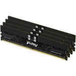 Kingston KF564R32RBE2K4-128 FURY Renegade Pro128GB (4x32GB) DDR5 6400MT/s CL32 RDIMM Black EXPO Memory Kit