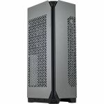 Cooler Master NCORE 100 MAX Gaming Computer Case - Small - Dark Gray - Steel  Plastic  Aluminium - 1 x 4.72in x Fan(s) Installed - ITX Motherboard Supported - 1 x Internal 2.5in Bay - 3