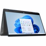 HP Pavilion x360 14-ek1000 14-ek1655nr 14in Touchscreen Convertible 2 in 1 Notebook - Full HD - Intel Core i5 13th Gen i5-1335U - 8 GB - 512 GB SSD - Space Blue  Ash Gray - Intel Chip -