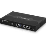 Ubiquiti ER-4 Gigabit Router with SFP 3 Ports Management Port 1 Slots Gigabit Ethernet 1U Rack-mountable