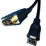 HDMI M to DVI-D Dual Link M 3' Black 