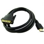 HDMI M to DVI-D Dual Link M 6' Black