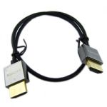 Ultra Slim HDMI 2.0 Cable M/M 1.5' Black