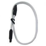 SATA3 (6Gb/s) Cable 1' With White Sleeve 
