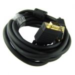 #VGA15M SVGA Cable 15M/15M 15' Black 