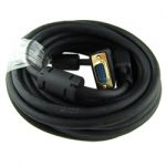 #VGA25M SVGA Cable 15M/15M 25' Black 