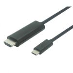 USB 3.1 USB-C to HDMI M Cable 6' Black Supports 4K/60Hz Supports Windows & Mac OS