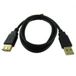 USB2.0 Cable A-A Type F/M Gold-plated 3'Extension Cable #USB-003-001