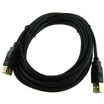 USB2.0 Cable A-A Type M/F Gold-plated 15'Extension Cable #USB-015-001
