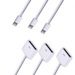 Lightning to 30-Pin Cable 0.5M (0.65')White #TE112
