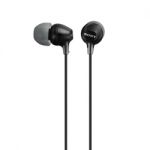 Sony MDR-EX15LP/B Fashion Color EX Series Earbuds black 3.94ft Cable