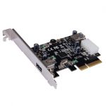 #U-1140 PCIe 1+1 Ports (2 Type-A) USB 3.1 Gen2 HosHost Adapter