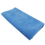 Microfiber Clean Cloths 3 Pack Blue12x12 Inches