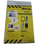Skin Sticker for iPhone SE/5S/5 Silver Silk