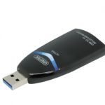Unitek #Y-9317 USB 3.0 to SD4.0 Card Reader Black