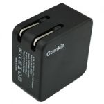 Comkia WCU-003BK Dual USB Wall Charger 4.2A 21W Black