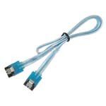 #SATA-006-001 SATAII Cable Straight Transparent 6in