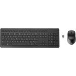 HP Wireless Rechargeable 950MK Mouse and Keyboard - USB Type A Wireless RF English (US) - USB Type A Wireless RF Mouse - 3 Button - Scroll Wheel - Compatible with Windows