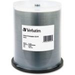 Verbatim CD-R 700MB 52X DataLifePlus Silver Inkjet Printable - 100pk Spindle - Printable - Inkjet Printable