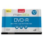 Maxell DVD Recordable Media - DVD-R - 16x - 4.70 GB - 50 Pack Spindle - 120mm