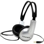Koss UR10 Stereo Headphone - Stereo - Silver - Mini-phone - Wired - 32 Ohm - 60 Hz 20 kHz - Over-the-head - Binaural - Supra-aural - 4 ft Cable