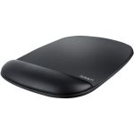 StarTech B-ERGO-MOUSE-PAD Ergonomic Mouse Pad w/ Wrist Support Non-Slip PU Base Gel Mouse Pad 6.7x7.1x 0.8in