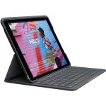 Logitech 920-009473 iPad (7th 8th and 9th generation) Keyboard Case | Slim Folio with integrated wireless keyboard (Graphite)