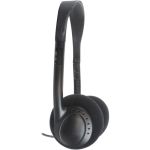 Avid Education AE-833 Headphone - Stereo - Black - Mini-phone - Wired - 32 Ohm - Over-the-head - Binaural - Supra-aural - ITEM NOT IN RETAIL PACKAGING